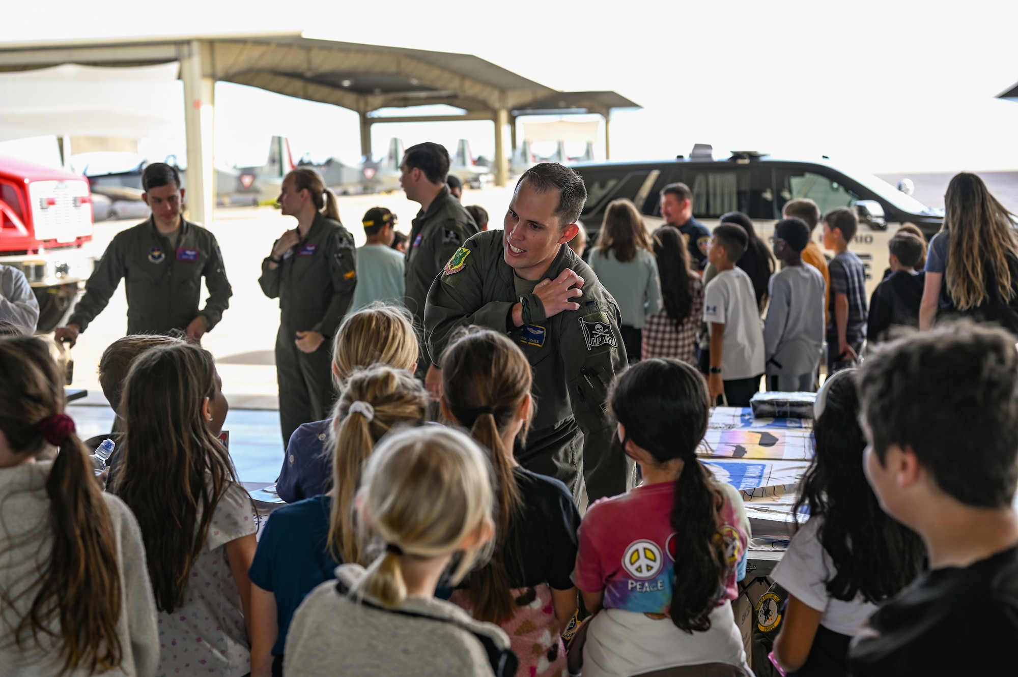 Over 16,000 people attended the Fiesta of Flight airshow, the first airshow held at Laughlin since 2018.