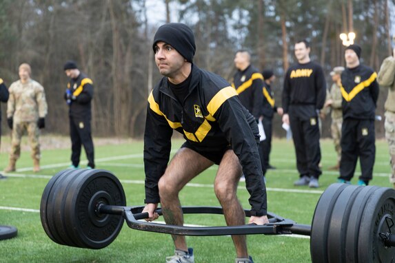 Army Reserve Soldiers in Europe prep for Air Assault School