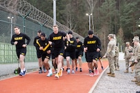 Army Reserve Soldiers in Europe prep for Air Assault School
