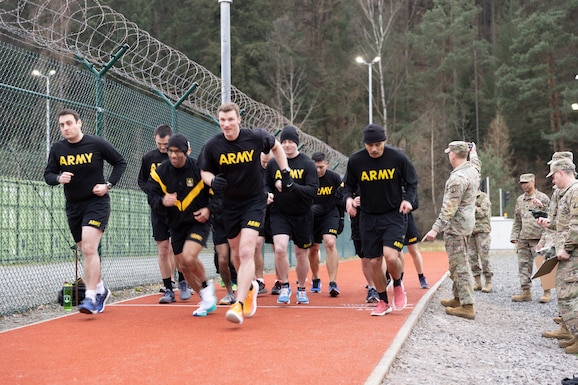 Army Reserve Soldiers in Europe prep for Air Assault School