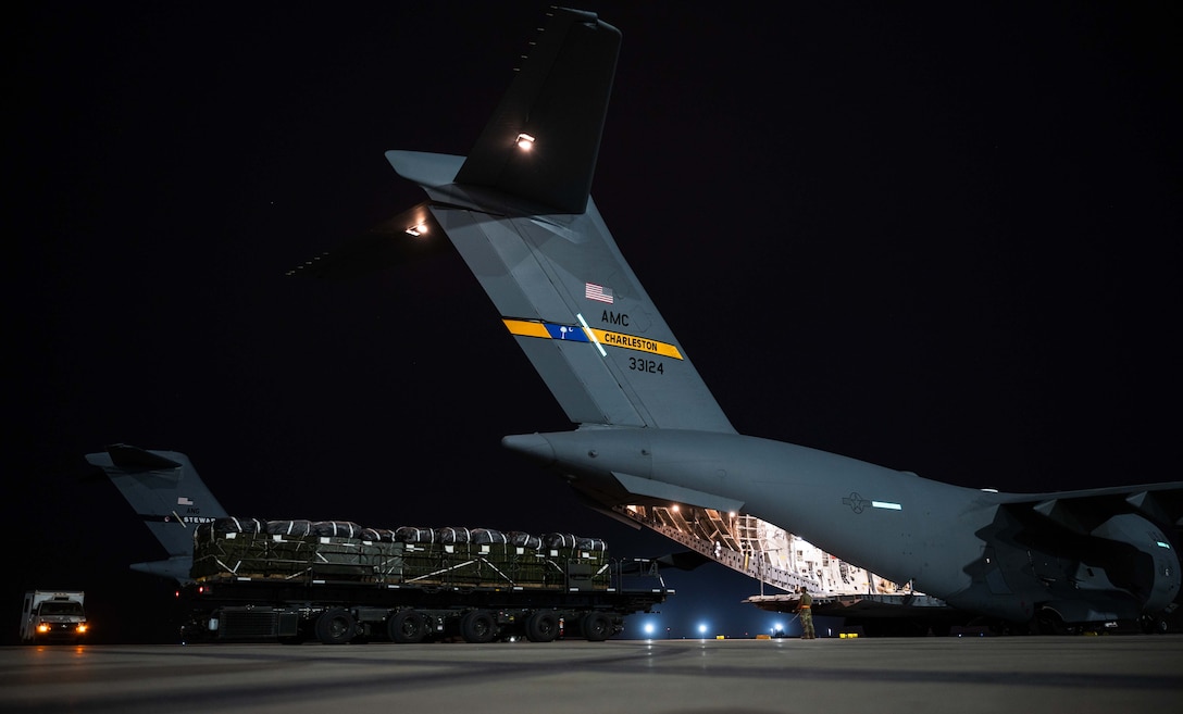 TAMPA, Fla. – U.S. Central Command conducted an air drop of humanitarian assistance into Northern Gaza on March 17, 2024, at 12:06 p.m. (Gaza time) to provide essential relief to civilians affected by the ongoing conflict.

The joint operation included two C-17 Globemaster III U.S. Air Force aircraft, and U.S. Army Soldiers specialized in aerial delivery of U.S humanitarian assistance supplies.

U.S. C-17s dropped over 28,800 U.S. meals and 34,500 half-liter bottles of water into Northern Gaza, an area of great need, allowing for civilian access to the critical aid.

The DoD humanitarian airdrops contribute to ongoing U.S. and partner-nation government efforts to alleviate human suffering. These airdrops are part of a sustained effort, and we continue to plan follow-on aerial deliveries.