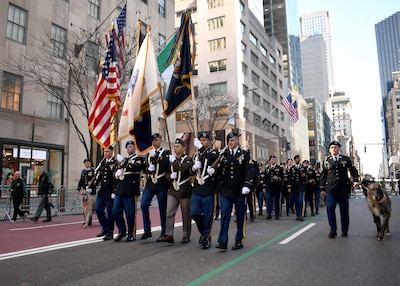 New York’s Fighting 69th Leads Saint Patrick’s Day Parade