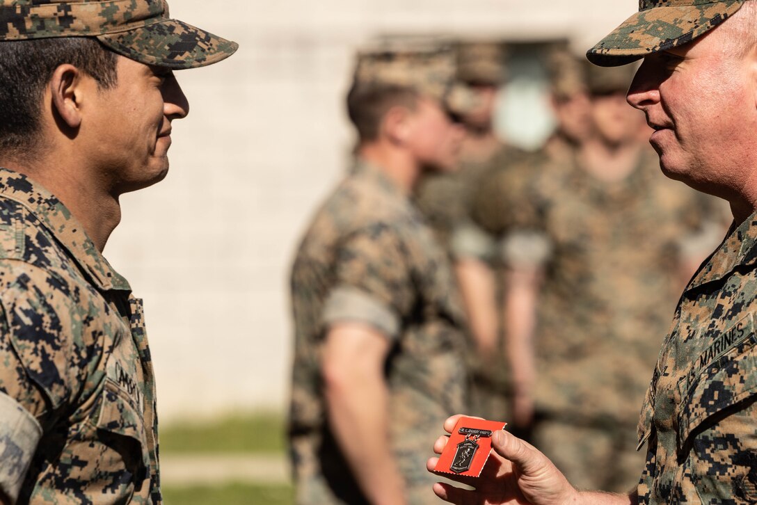 4th Marine Division Rifle Squad Competition 2024 - Awards Ceremony