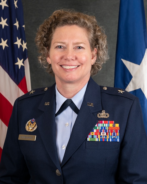 This is the official portrait of Brig. Gen. Amy S. Bumgarner.