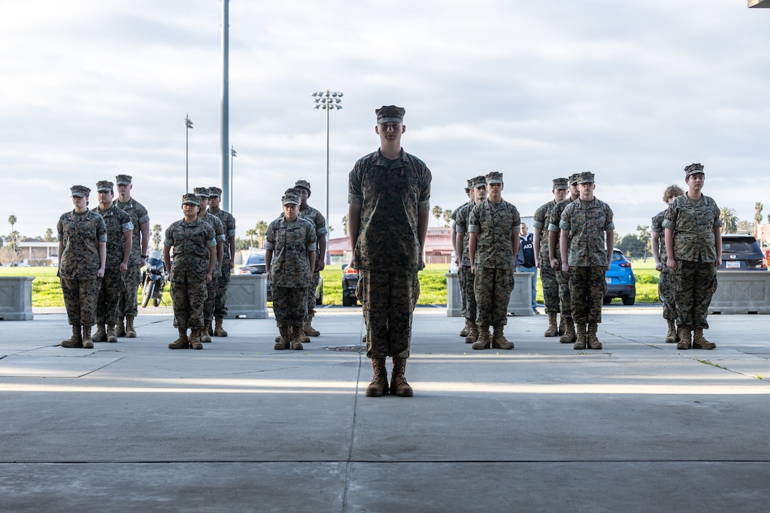 MCJROTC Cadets Tour Camp Pendleton