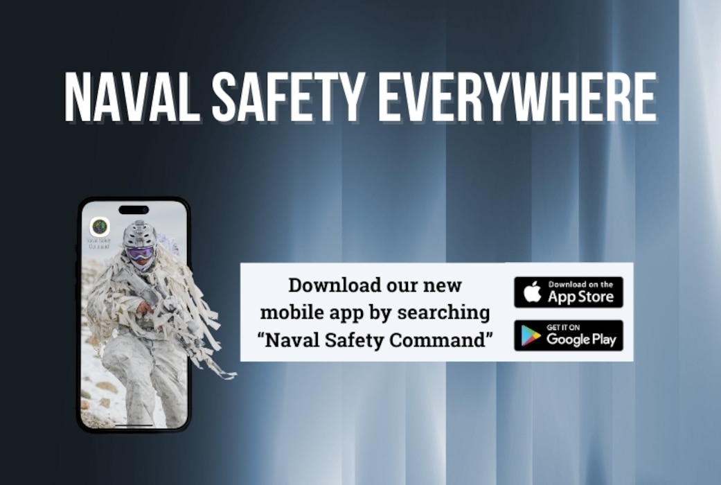 Naval Safety Command App Banner