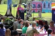 As part of her Joining Forces initiative to support military families, First Lady Jill Biden joined a barbecue with hundreds of military families on March 17 at Fort Buchanan, the only U.S. Army installation in the Caribbean. (U.S. Army photo by Staff Sgt Jayson Rivera 363rd PAD)