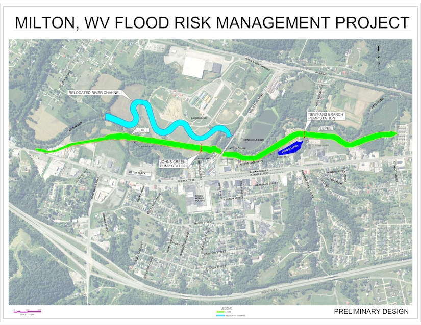 Milton, WV Flood Risk Management Project