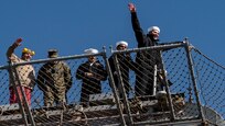 More than 4,000 Sailors and Marines assigned to the Bataan ARG supported a wide range of interoperability opportunities and exercises, increasing combat readiness and crisis response capabilities while strengthening relationships with NATO Allies and partners.
