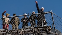 More than 4,000 Sailors and Marines assigned to the Bataan ARG supported a wide range of interoperability opportunities and exercises, increasing combat readiness and crisis response capabilities while strengthening relationships with NATO Allies and partners.