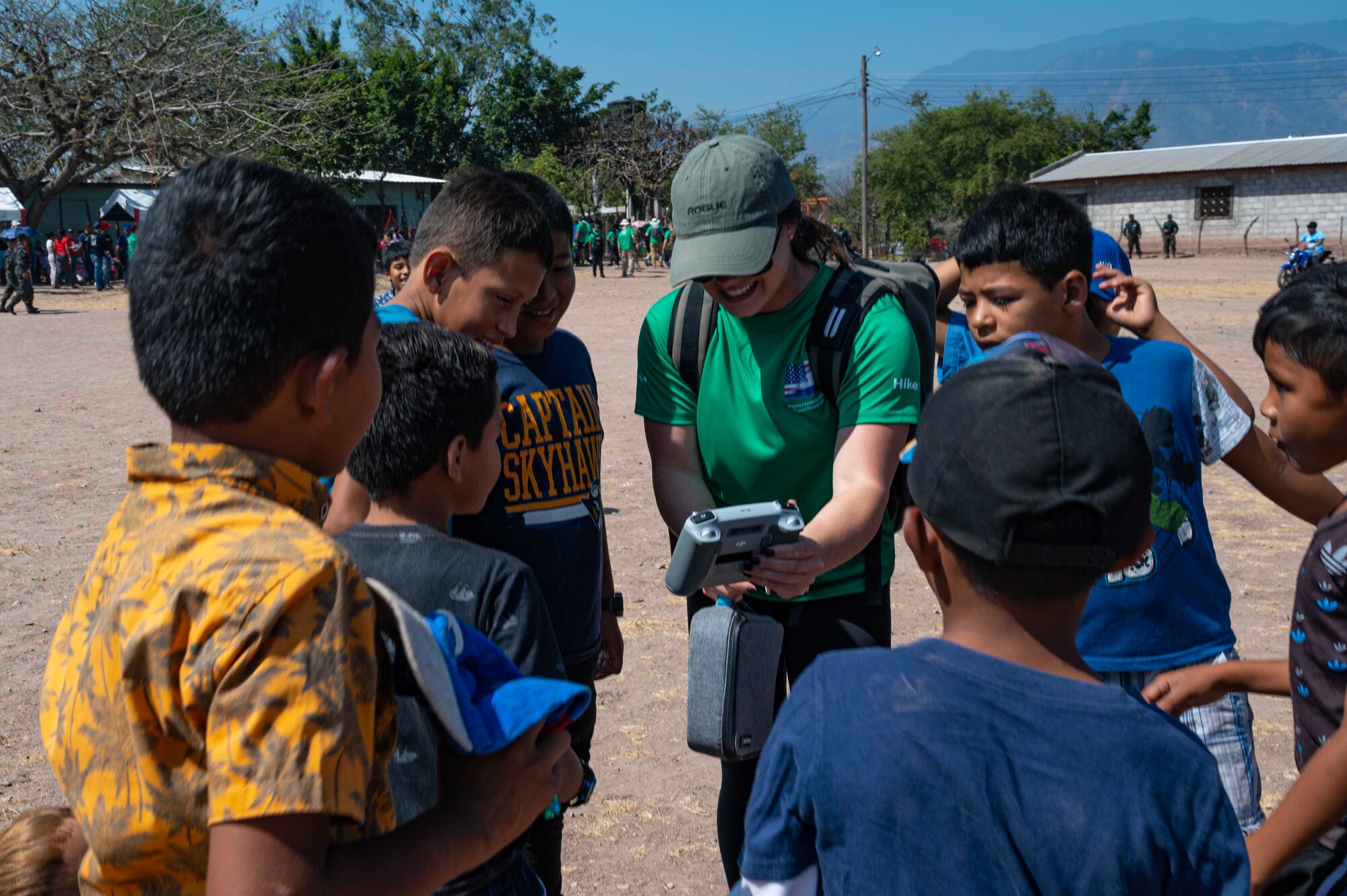 More than 100 Joint Task Force-Bravo personnel participated in the 95th humanitarian hike to deliver goods to people living in a remote village.