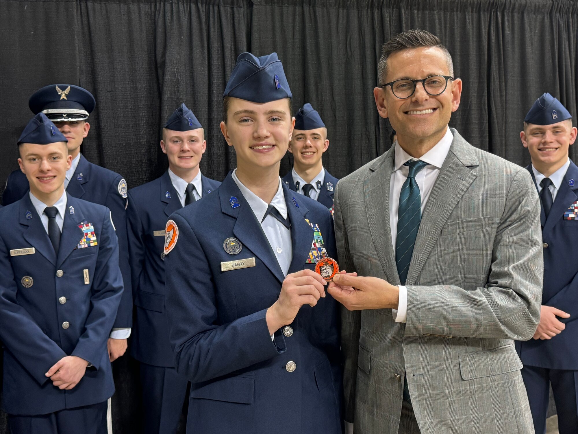 Honoring Excellence Assistant Secretary Engages with Cadets at