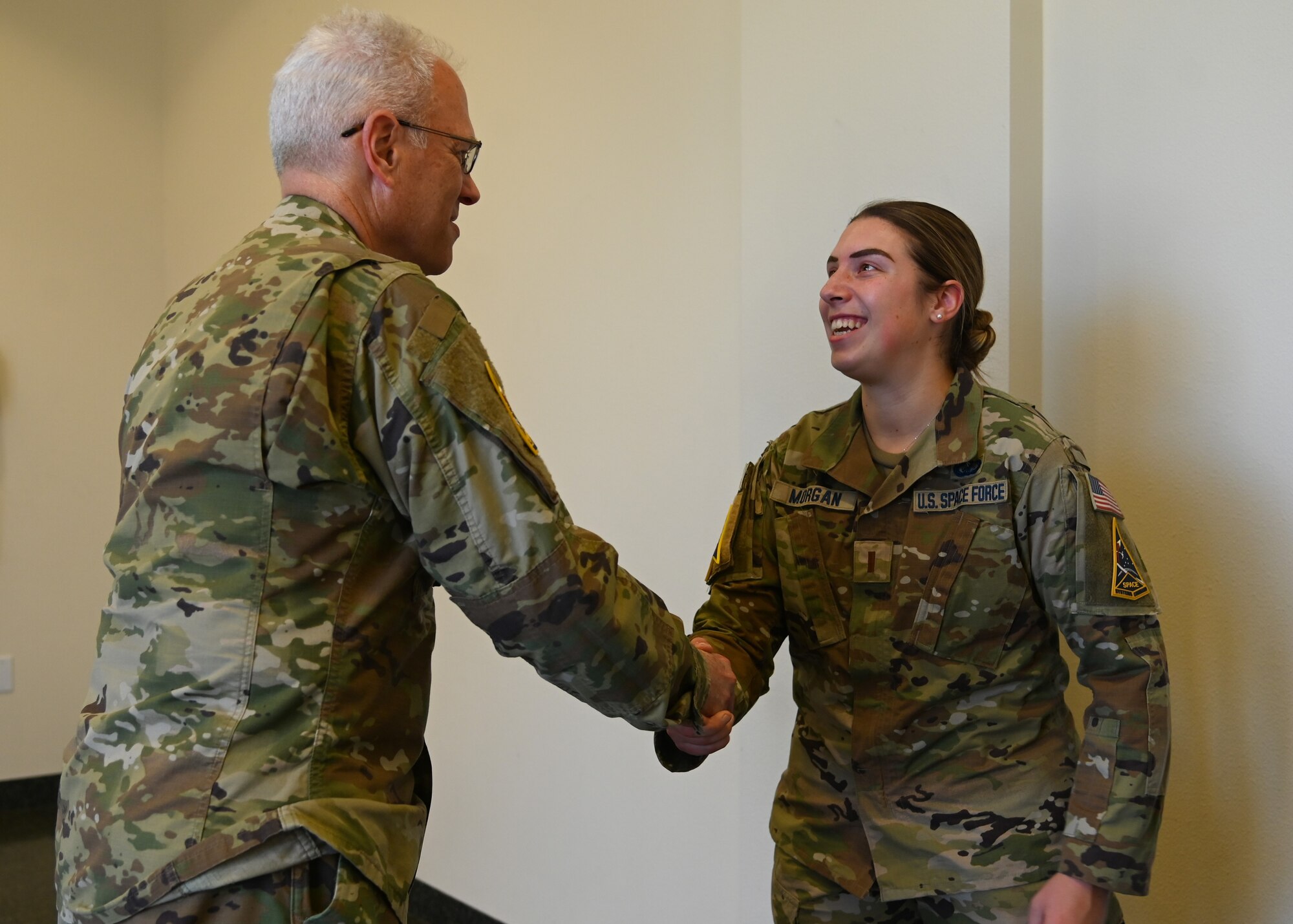 ssc commander interacting with VSFB members