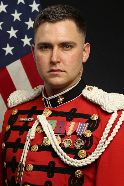 Official portrait of SSgt Jake Lejeune