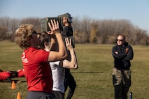 U.S. Marines and Poolees from three sub-stations of Recruiting Station Chicago, conduct a monthly pool function, Chicago, IL, Nov. 18, 2023. Recruiting Sub-Stations Carpentersville, McHenry and Lake County, came together to conduct their monthly pool function to enhance physical fitness and build comradery. (U.S. Marine Corps photo by Sgt. Dalton J. Payne)