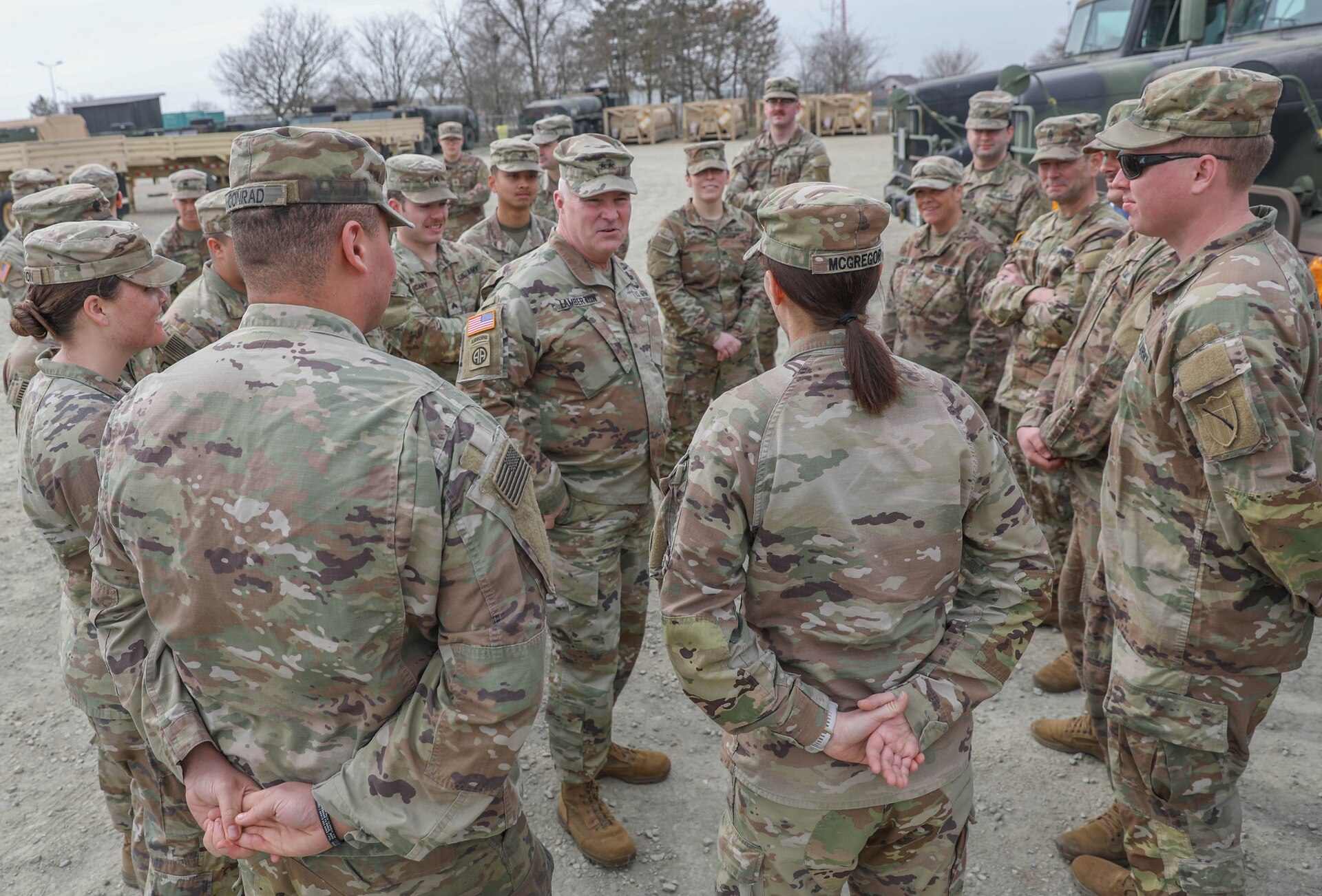 Also, with TAG on the trip to Europe was Command Sgt. Maj. Jesse Withers, the state command sergeant major, Col. Jason Penn, commander of the 75th Troop Command and Command Sgt. Maj. Benzie Timberlake, command sergeant major of the 75th Troop Command