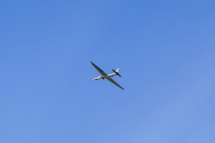 U.S. Air Force TU-2s Dragon Lady 1078 conducts its first flight in 1030 days after undergoing extensive maintenance at Beale Air Force Base, California, Feb. 15, 2024.