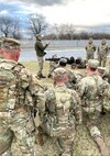 Soldiers from the Lithuanian Armed Forces conduct training with Pennsylvania National Guard Soldiers from 1-110th Infantry Regiment, 2nd Infantry Brigade Combat Team on the M3 Multi-Role Anti-Armor/Anti-Personnel Weapon System March 15, 2024, at Fort Indiantown Gap, Pa. (Pennsylvania National Guard photo by Capt. Daniel Kysela)