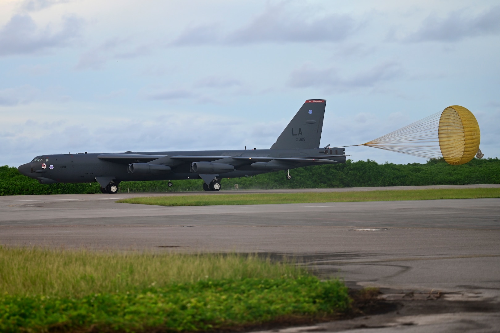 B-52s touchdown in Diego Garcia