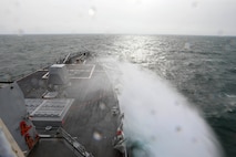 USS Paul Ignatius (DDG 117) a cutting-edge Arleigh Burke-class guided-missile destroyer assigned to Forward Deployed Naval Forces-Europe (FDNF-E), docked in Copenhagen, Denmark for a scheduled port visit, March 22, 2024.