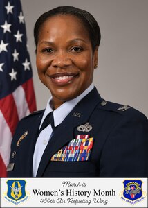 The 459th Mission Support Group Commander, Col. Vianesa Vargas, shares her personal experiences to inspire others this Women's History Month.