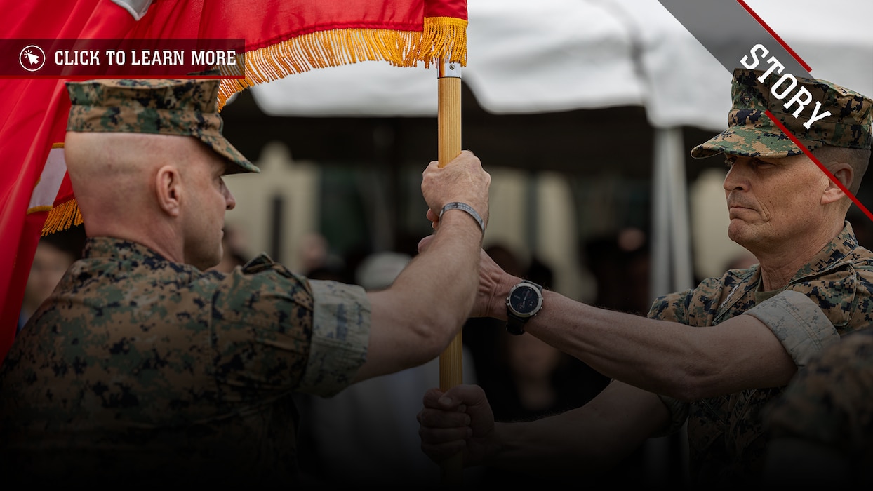 NEW ORLEANS BASED MARINE CORPS COMMAND RECEIVES NEW COMMANDER – INCUMBENT RETIRES AFTER 35 YEARS