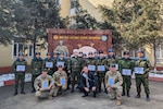 Virginia National Guard Soldiers assigned to the Fort Barfoot-based 183rd Regiment, Regional Training Institute conduct an infantry tactics exchange with soldiers from the Republic of Tajikistan’s Ministry of Defense Peacekeeping Battalion March 3 - 8, 2024, in Dushanbe, Tajikistan.