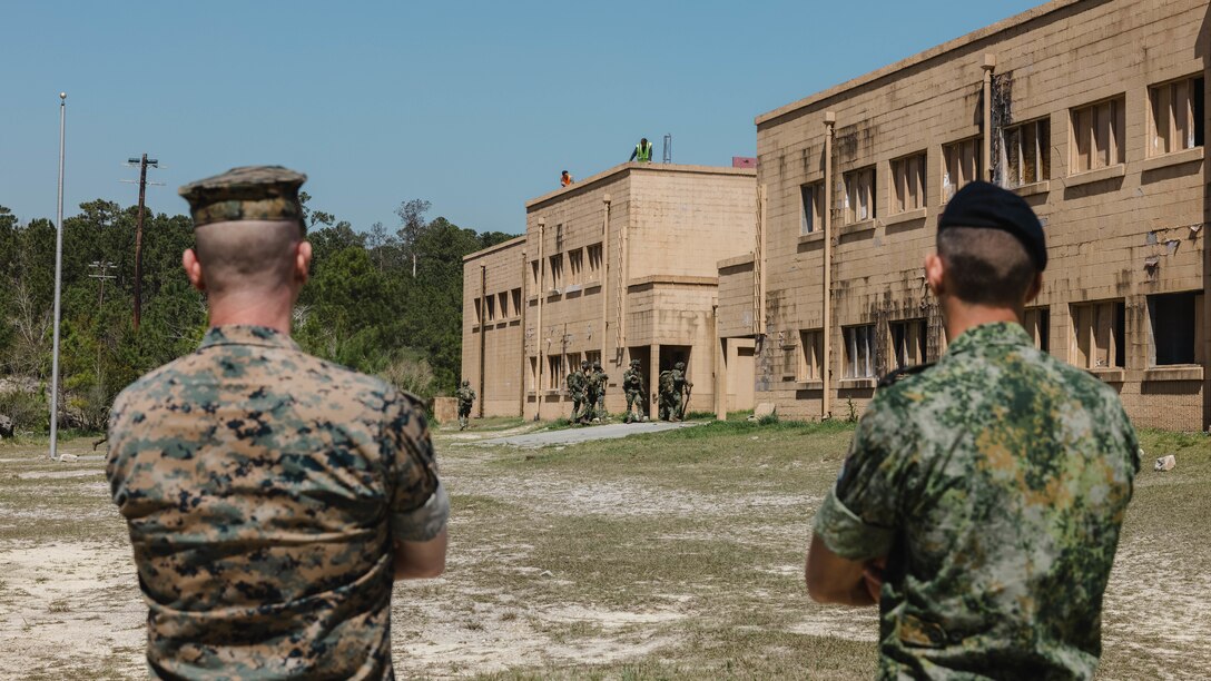 Dutch Marines Simulated Casualty Evacuation