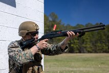 2nd LAAD conducts shotgun familiarization range for counter-UAS training