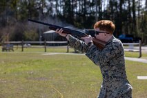 2nd LAAD conducts shotgun familiarization range for counter-UAS training