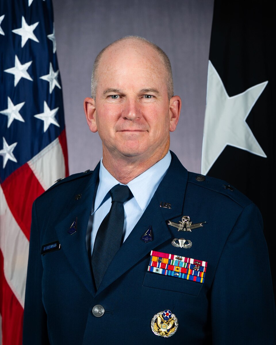 This is the official portrait of Brig. Gen. Dennis O. Bythewood.