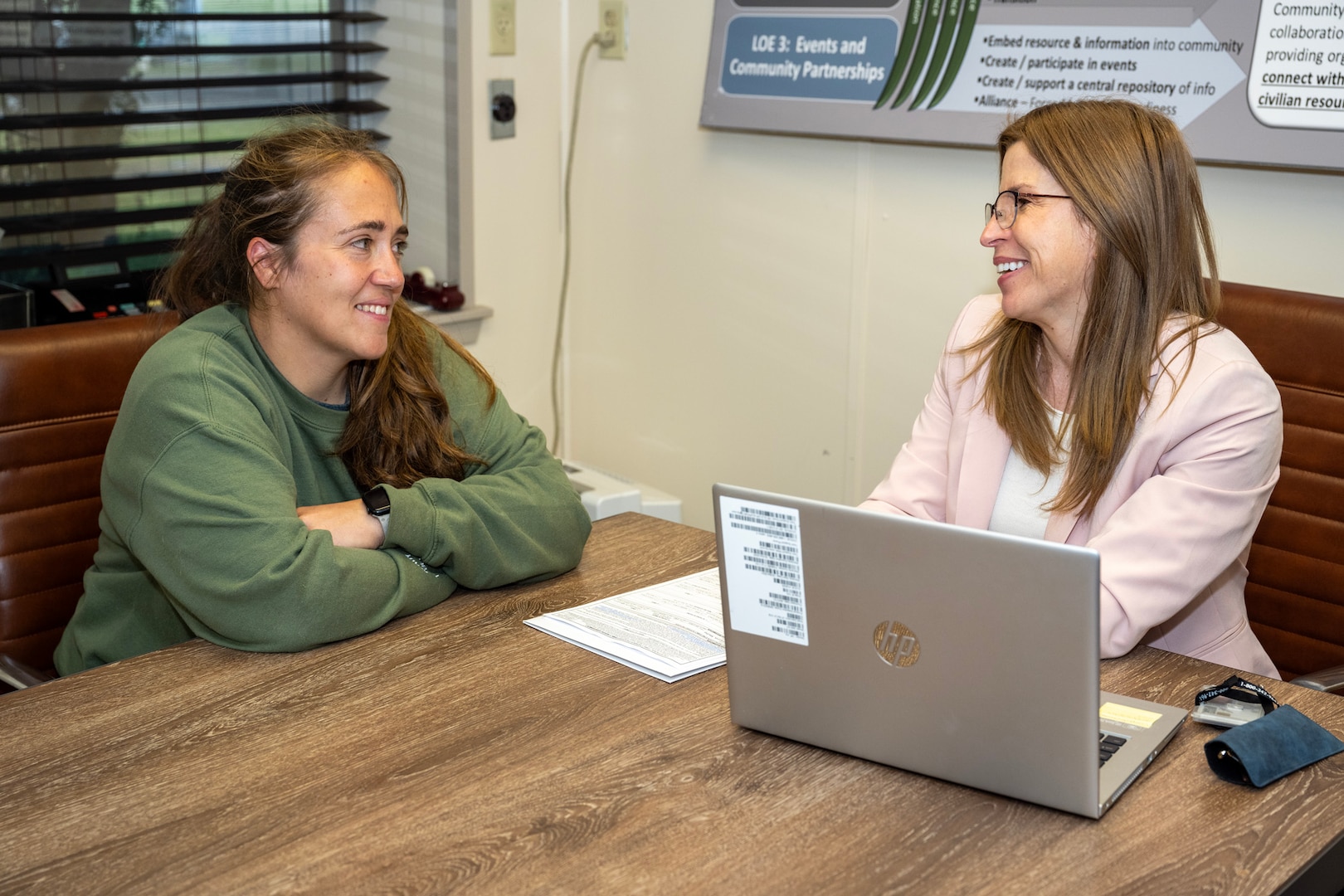 Navy EFMP families at JBSA welcome new case liaison
