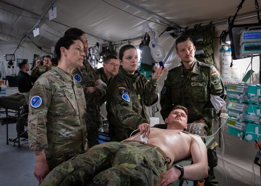 Medical Support Unit - Europe Participates in Allied Spirit