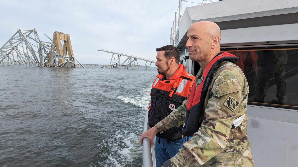 As USACE Baltimore District continues working with partners to clear the wreckage along the Fort McHenry Channel following the collapse of the Francis Scott Key Bridge, engineers have determined a tentative restoration timeline for safe navigation in and out of the Port of Baltimore.