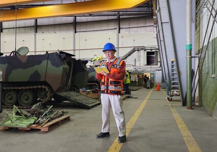 Ken Chang is Army Field Support Battalion-Germany’s general engineer, and he is the first employee from AFSBn-Germany to be located at the Coleman Army Prepositioned Stocks-2 worksite in Mannheim, Germany. AFSBN-Germany, which is headquartered in Vilseck, Germany, is responsible for the APS-2 worksite at Dülmen, Germany, and later this year the battalion will take mission command of the Coleman APS-2 worksite, as well. There now, Chang is helping with that transition and working multiple facility engineering improvement projects. (U.S. Army courtesy photo)