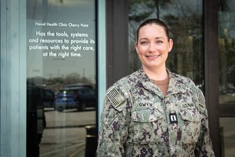 Lt. Amanda Gwyn will attend the Uniformed Services University in Bethesda, Maryland as a participant in the Navy’s Duty Under Instruction Program to earn a PhD in Nursing Sciences and become a professional nurse researcher.  

Gwyn served aboard Naval Health Clinic Cherry Point from September 2020 to March 2024, ending her tenure here as the Department Head for the Readiness, Immunizations and Marine Centered Medical Homeport clinics.