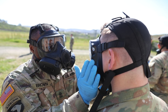 Army Reserve Soldiers complete CBRN training for Best Warrior