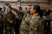 Chief of the Army Reserve visits the 200th Military Police in South Korea