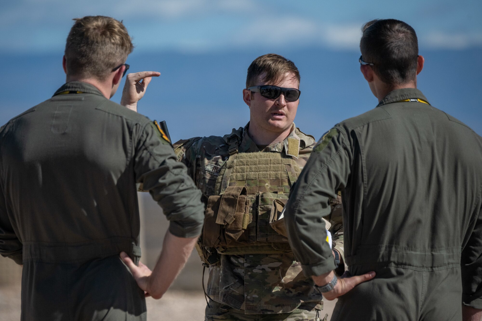 7th ASOS hosts combined joint airstrike training