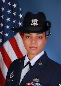 Tech. Sgt. Gabriela Harris - Military Training Instructor Official Photo