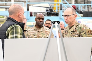 Gen. Duke Z. Richardson, Air Force Materiel Command commander visits Hill AFB