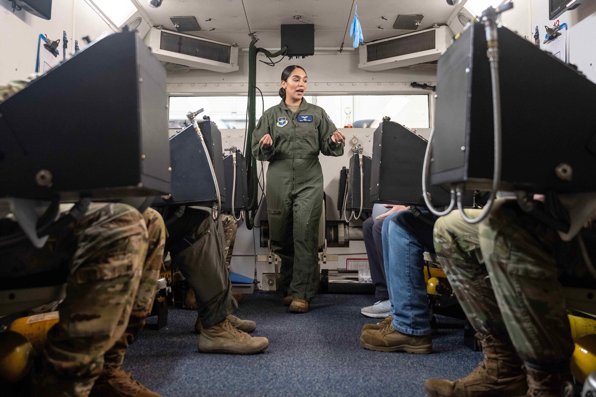 All-Female Altitude Chamber Instructor Flight