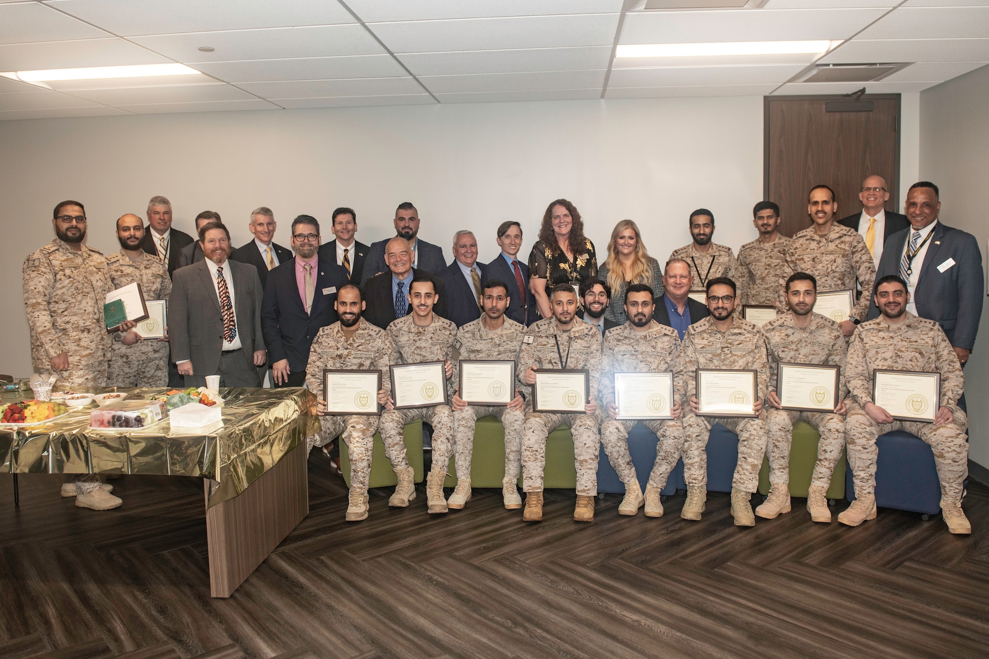 Group photo of officers