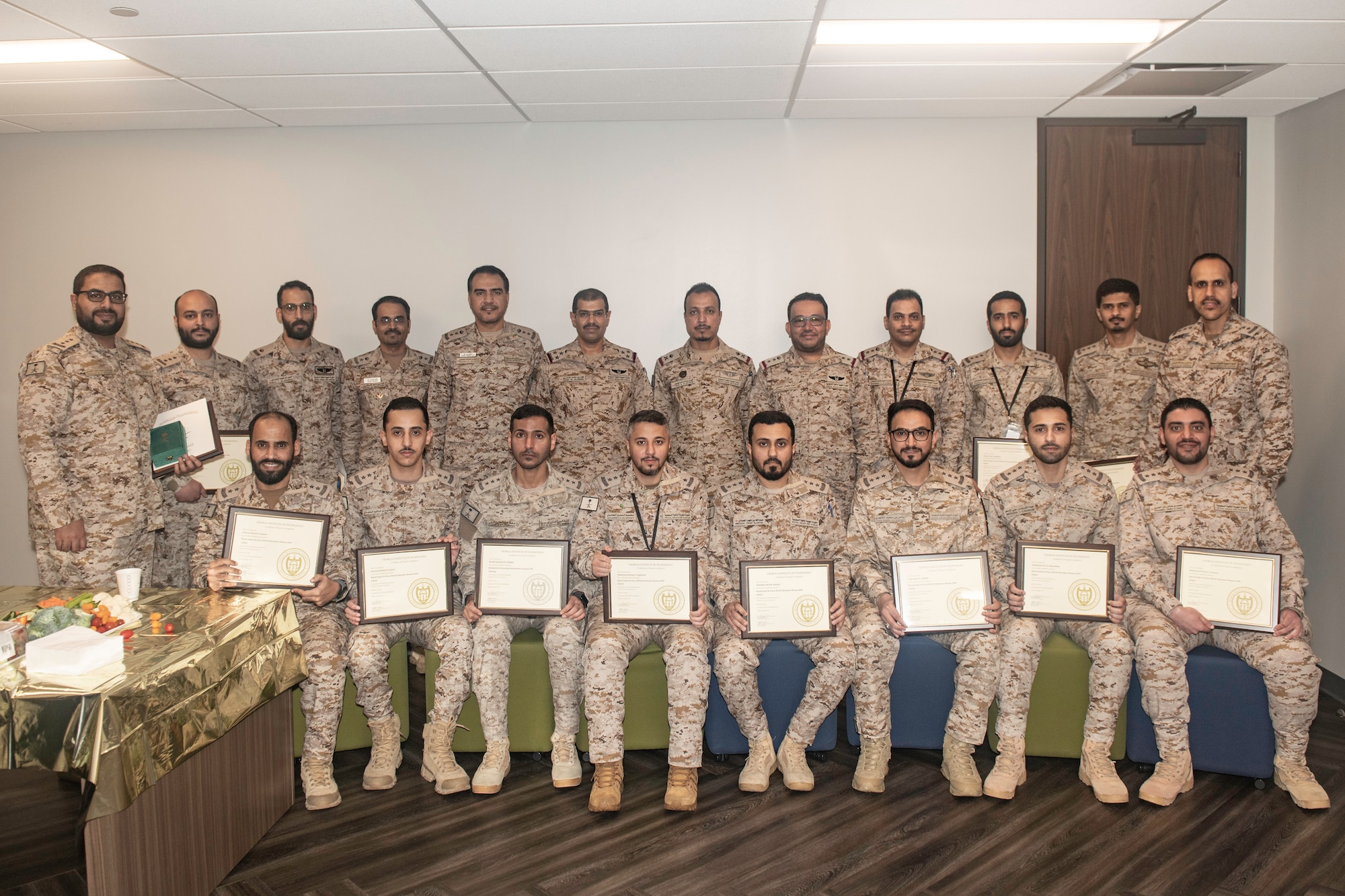 Group photo of officers