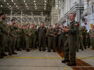 U.S. 2nd Fleet visits Naval Air Station Jacksonville.