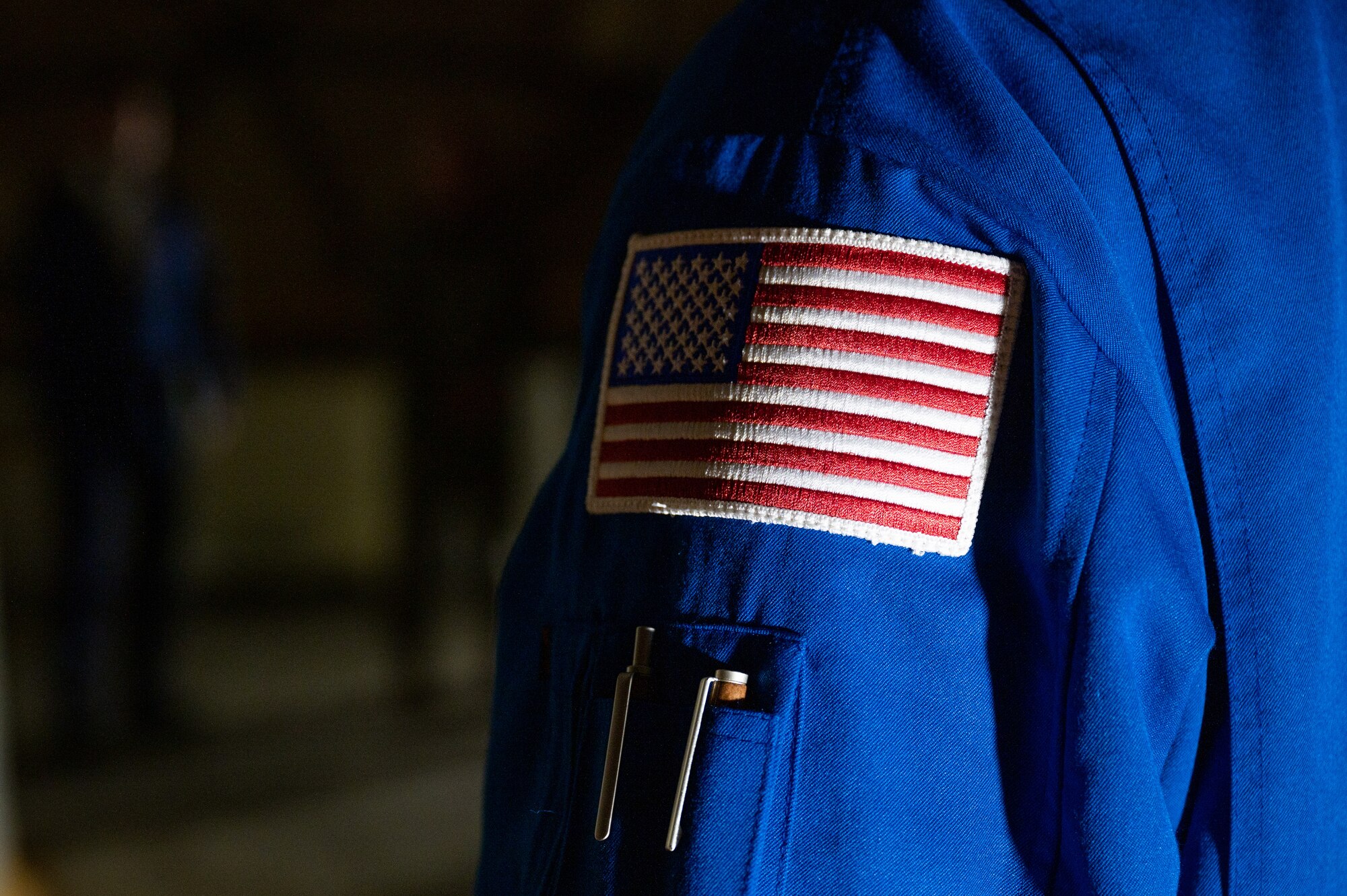 American Flag Patch on jacket