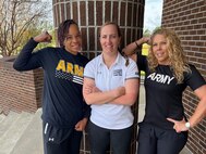 Lavone Kendrick, Casey Turner, and Brandi Evans reunite at the 2024 Army Trials