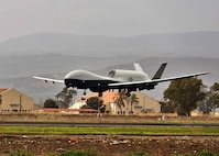 The first MQ-4C Triton arrived to Naval Air Station (NAS) Sigonella, March 30, 2024. The MQ-4C’s arrival to the U.S. Sixth Fleet area of operations marks the second forward-deployed detachment for VUP-19.