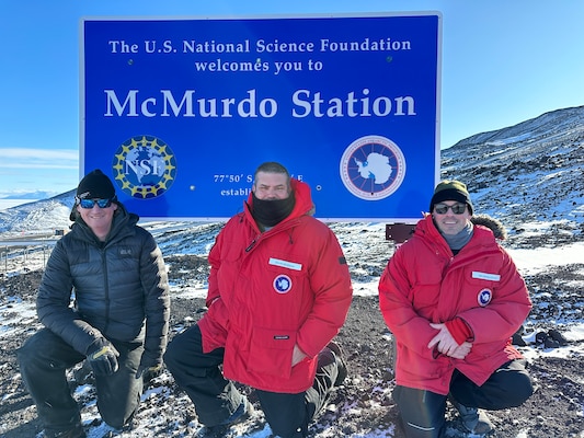 Bryan Bledsoe and Todd Newman take their expertise to Antarctica