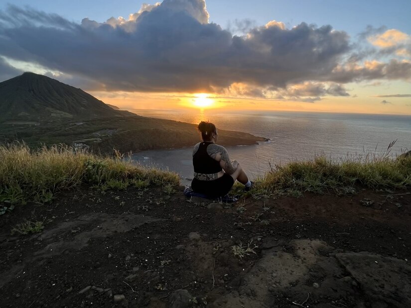 Melesete Togia overlooking ocean